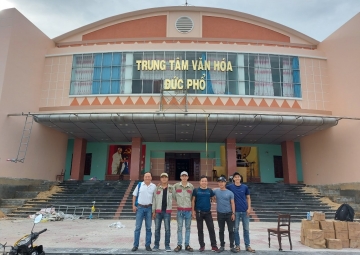 CÔNG TRÌNH  NHÀ VĂN HÓA ĐỨC PHỔ.